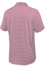 Jordan Road Ahead OU Crimson/White Striped Polo
