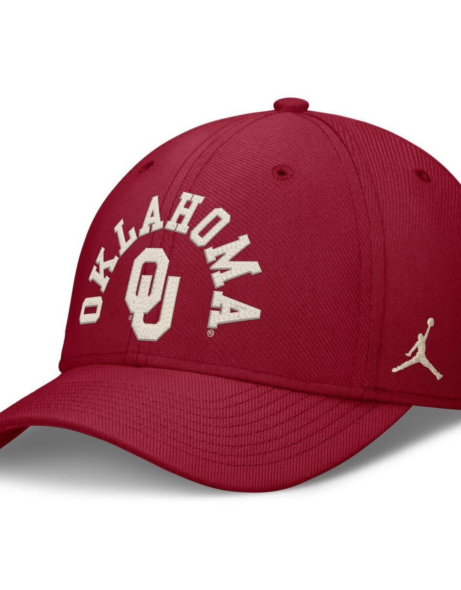 Jordan Oklahoma Arch OU Swoosh Flex Rise Cap