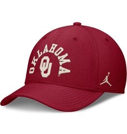 Jordan Oklahoma Arch OU Swoosh Flex Rise Cap