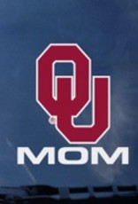 Color Shock OU Mom Vertical Auto Decal 3.8"X3.5"