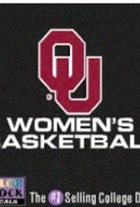 Color Shock OU Women's Basketball Auto Decal 3.5"X5"