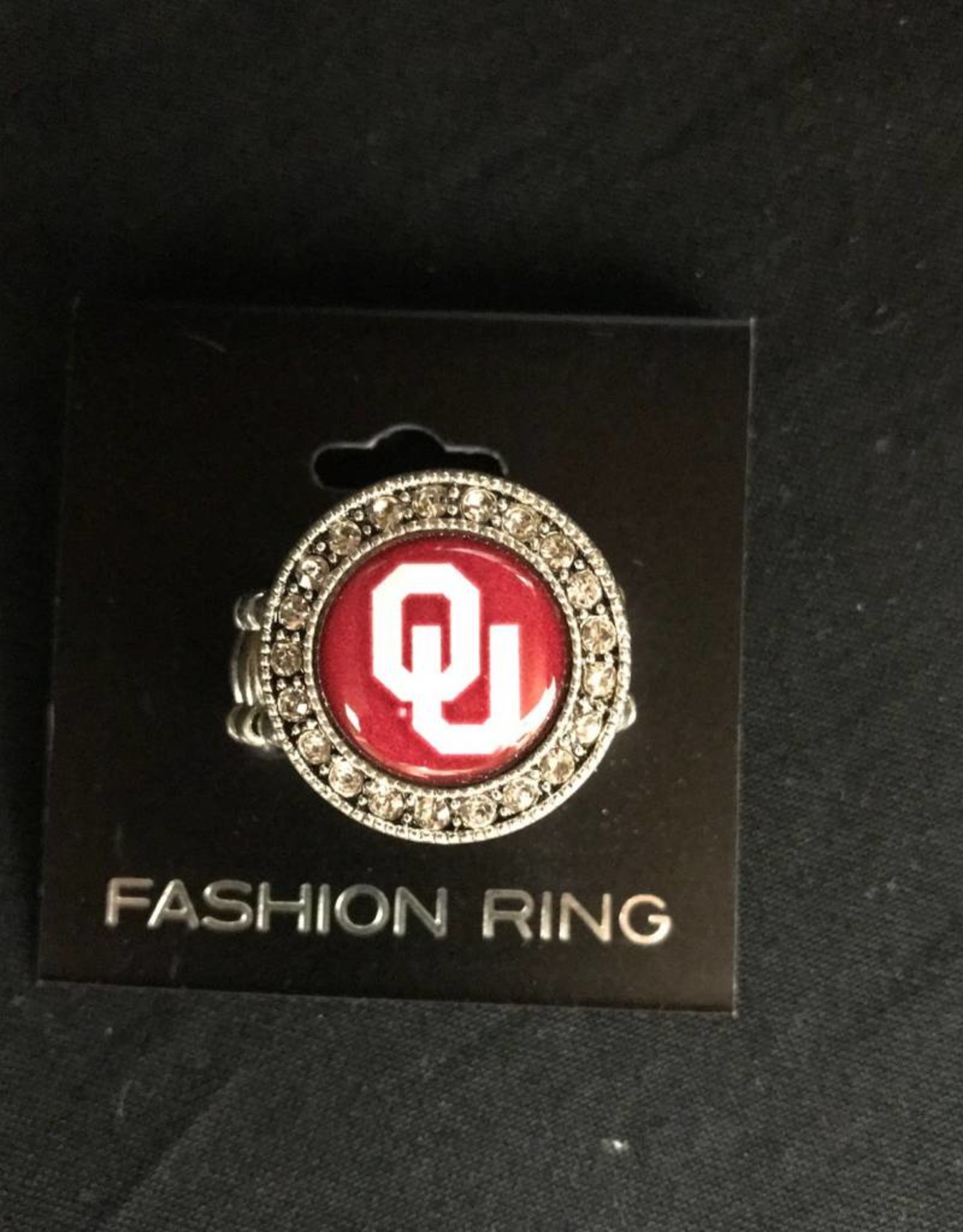 FTH FTH OU Crystal Round Stretch Ring