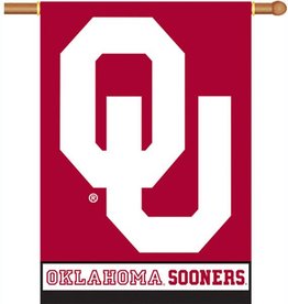 BSI OU Oklahoma Sooners Premium Two-sided Banner (28"x40")