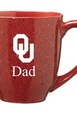 The Fanatic Group Crimson Speckled OU Dad Coffee Mug
