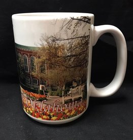 RFSJ The University of Oklahoma Full Color Library Coffee Mug