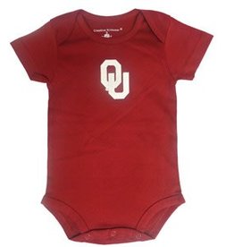 Two Feet Ahead Infant Two Feet Ahead Crimson Onesie with Snap Closure