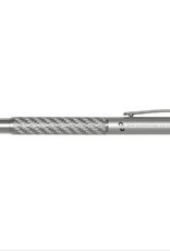 LXG LXG Silver Slim Carbon Fiber Rollerball Pen