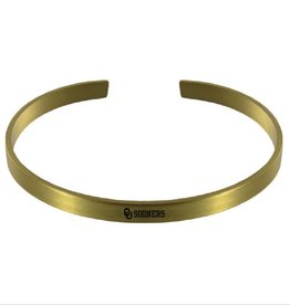 LXG LXG Gold-Tone Bangle Bracelet OU Sooners