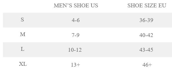 Shoe Size Chart