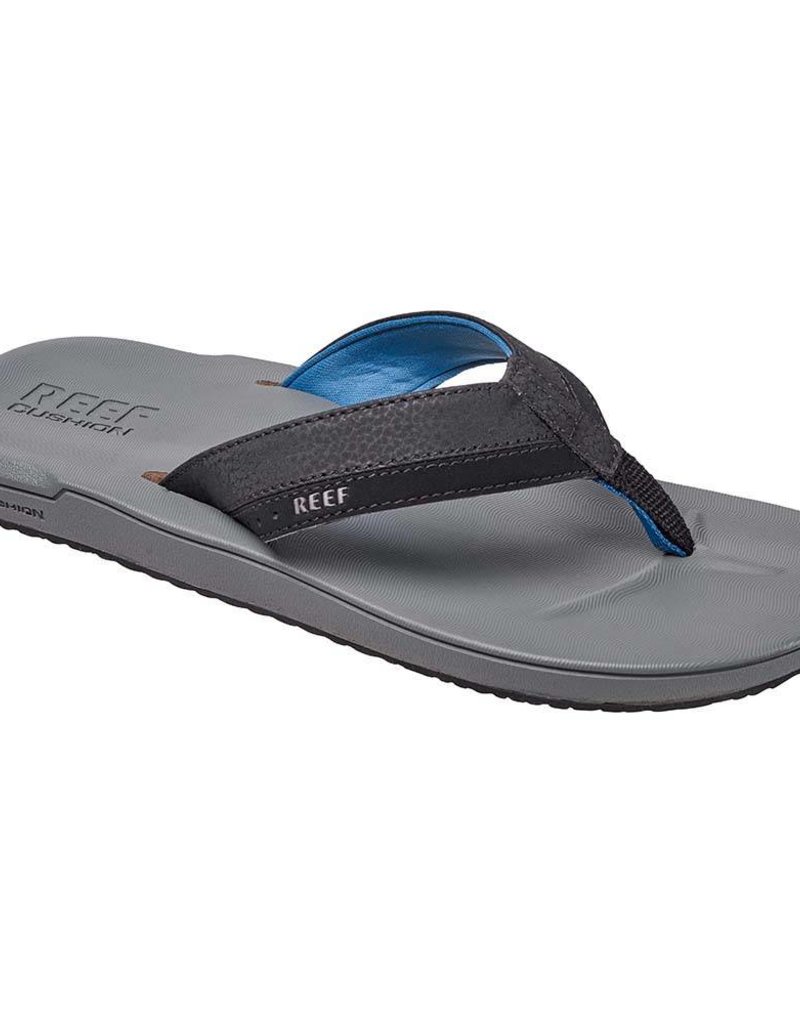 reef men's contoured cushion flip flops