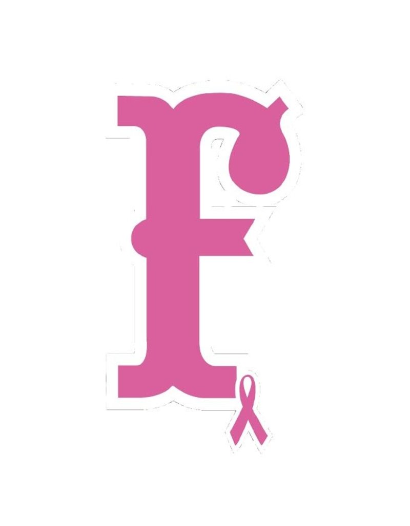 Breast Cancer 'F' Sticker