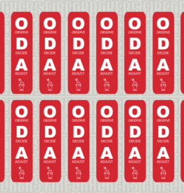 ODA Sticker Sheet RED
