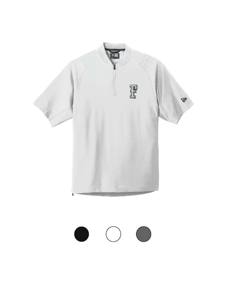 New Era NEA600 - Cage Short Sleeve 1/4-Zip Jacket