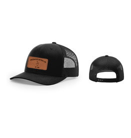 Leather Patch Snapback (Rectangle)
