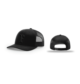 Richardson FC Trucker Snapback (All Black)