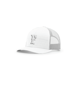 Laser Cut Snapback (White/Gray)