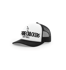 FC Trucker Snapback (White/Black Words)