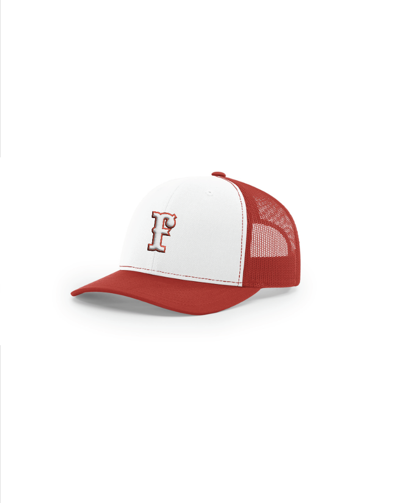 FC Trucker Snapback (White/Red)