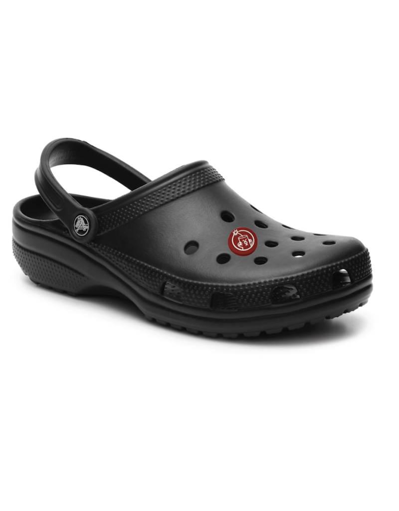 Crocs Circle Dude Jibbitz RED - Firecracker Softball Gear