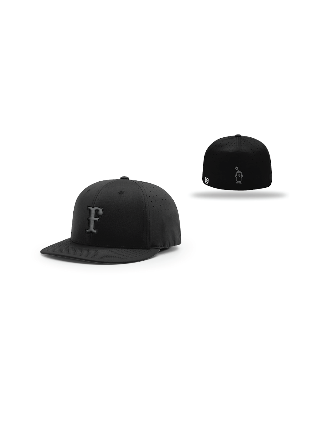 FC RFLEX Hat (Black/Graphite F) Firecracker Softball Gear