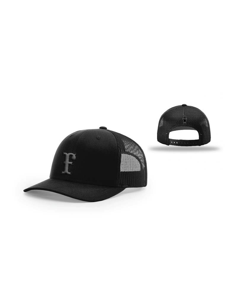 Richardson FC Trucker Snapback (Black/Graphite F)
