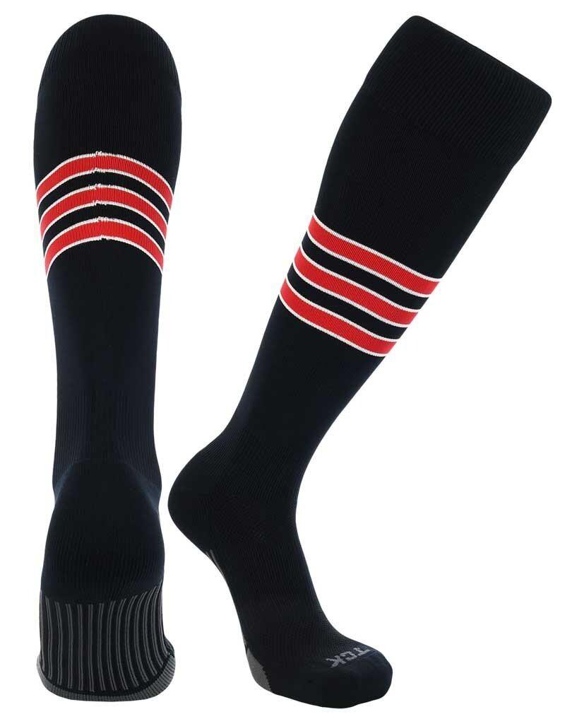 Striped Socks Black/White/Red