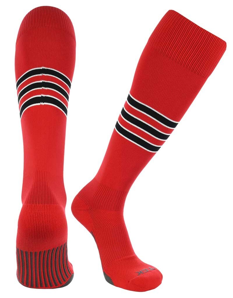 Striped Socks Red/White/Black