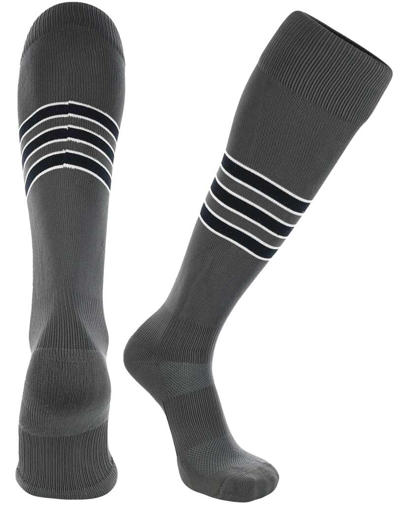 Striped Socks Graphite/White/Black