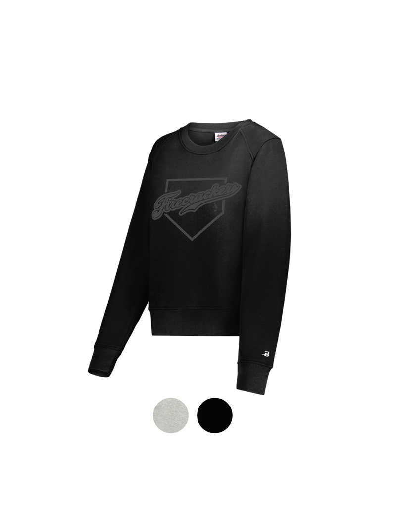 Ladies Cropped Crewneck