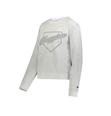 Ladies Cropped Crewneck