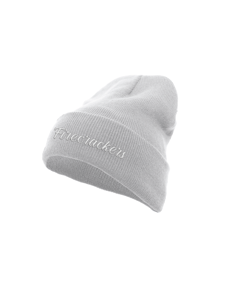 Fold Over Script Beanie