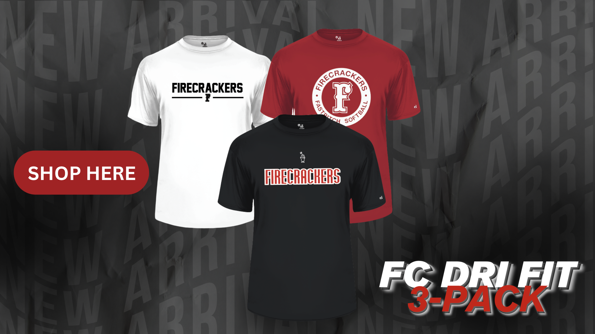 3 pack dri fit