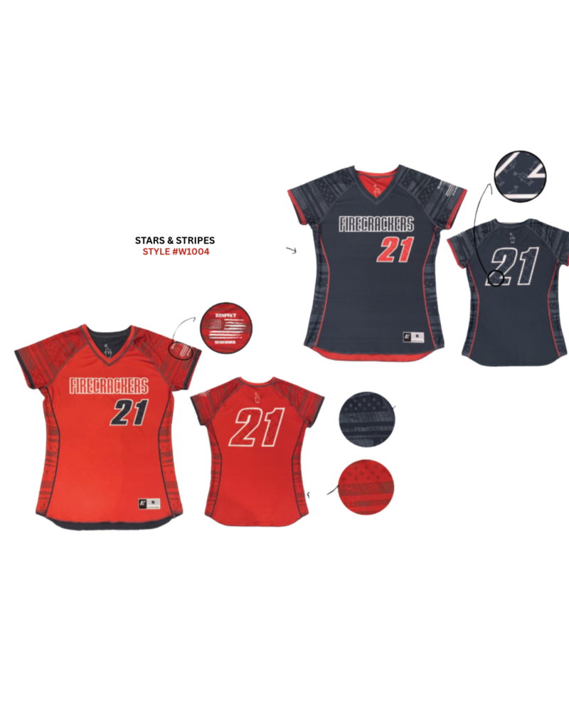 Reversible Jersey STARS & STRIPES JERSEY #W1004