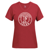 Badger LELES Custom Ladies V-neck Shirt CIRCLE