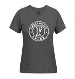 Badger LELES Custom Ladies V-neck Shirt CIRCLE