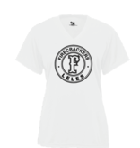 Badger LELES Custom Ladies V-neck Shirt CIRCLE