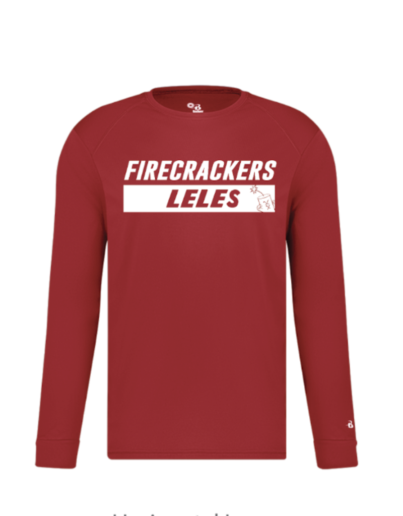 Badger LELES Custom Dri-fit L/S BLOCK