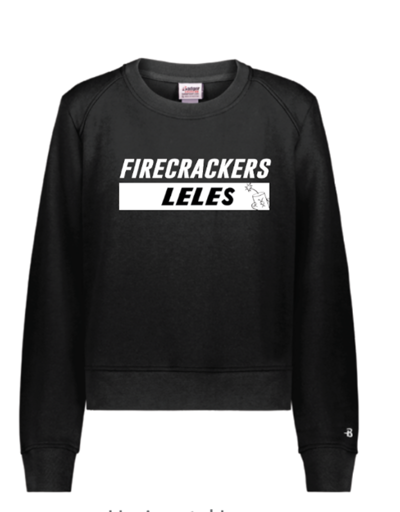 Badger LELES Custom Cropped Crewneck BLOCK