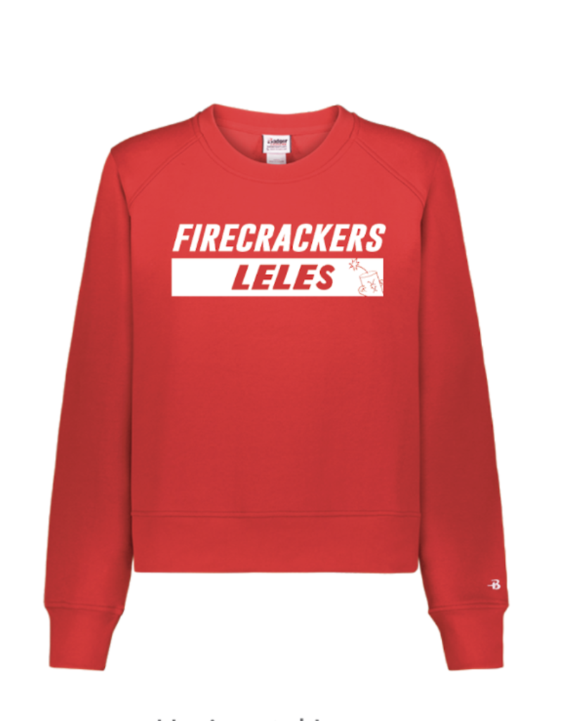 Badger LELES Custom Cropped Crewneck BLOCK