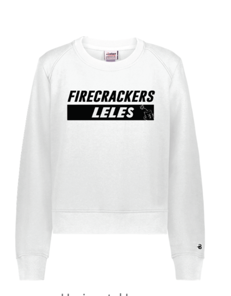 Badger LELES Custom Cropped Crewneck BLOCK