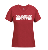 Badger LELES Custom Ladies V-neck Shirt BLOCK