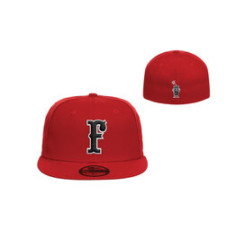 New Era Fitted Hat Red