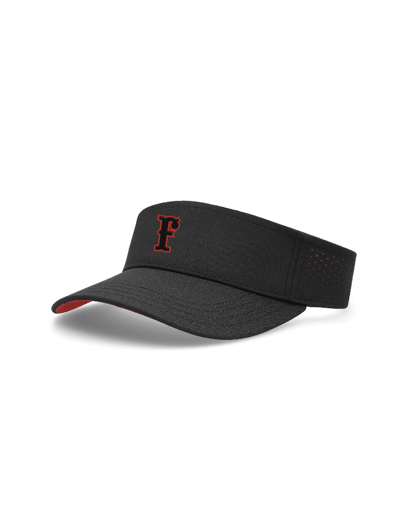Perforated Visor Black/Red