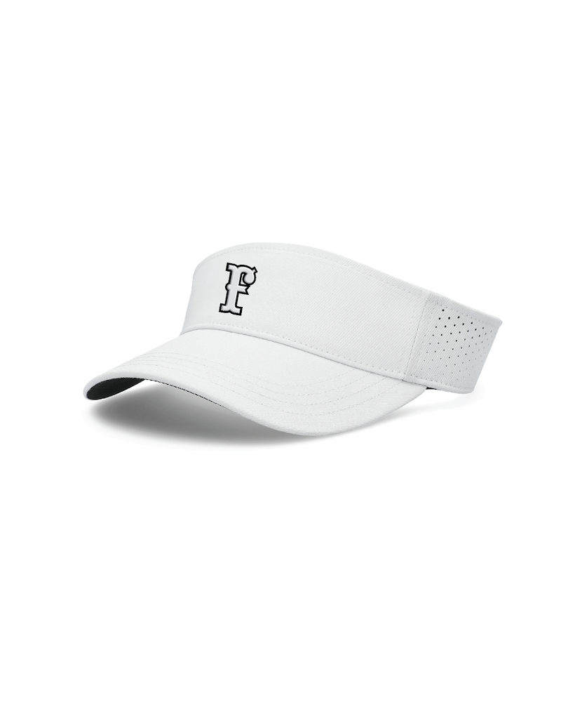 Perforated Visor White/Black