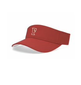 Perforated Visor Red/White