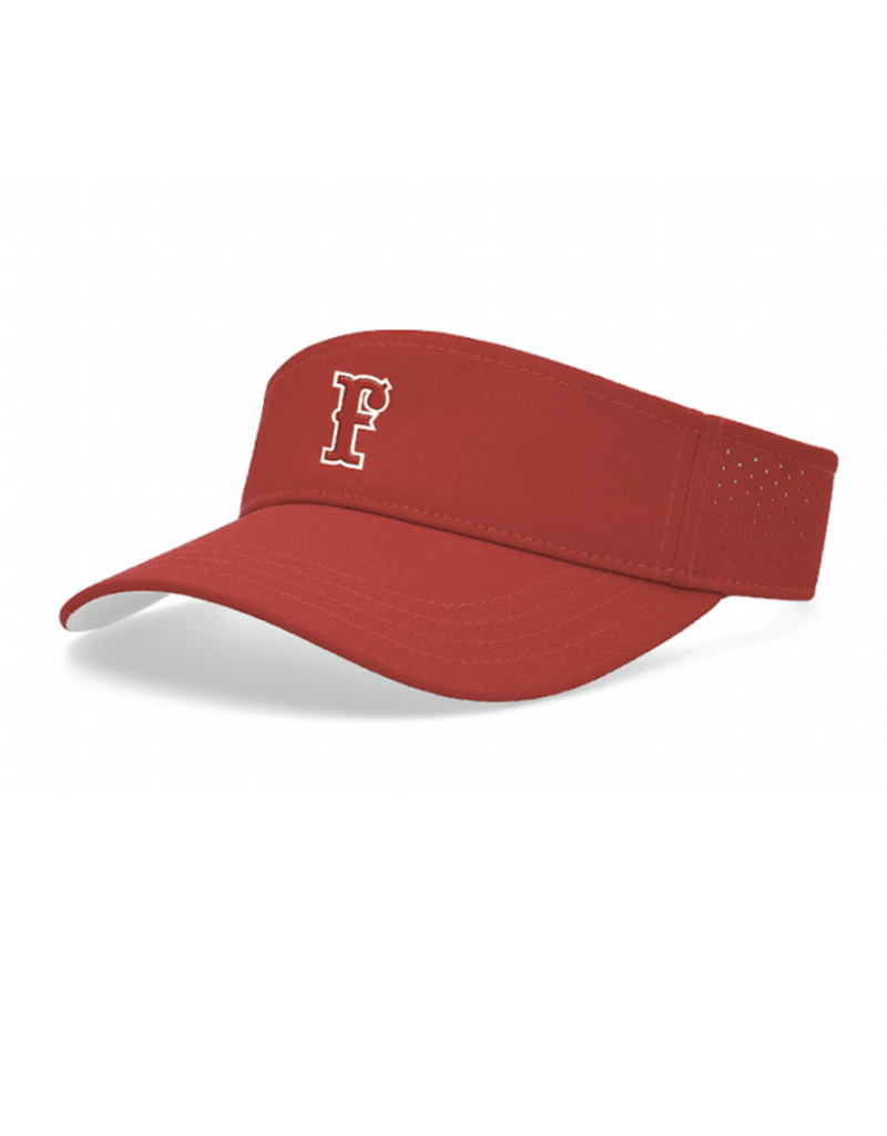 Perforated Visor Red/White