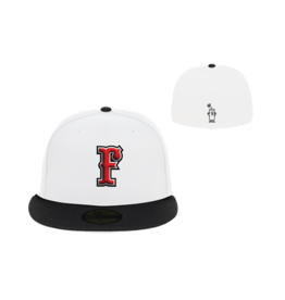 New Era New Era Fitted Hat White/Black