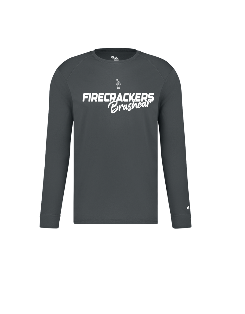 Badger BRASHEAR Custom Dri-fit L/S SCRIPT