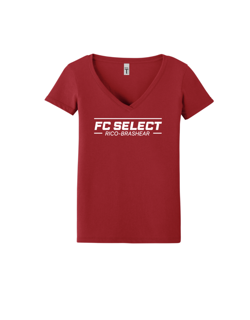 Badger FC Select Rico-Brashear Custom Ladies V-neck Shirt