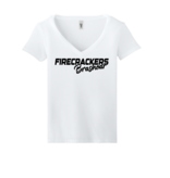 Badger BRASHEAR Custom Ladies V-neck Shirt SCRIPT